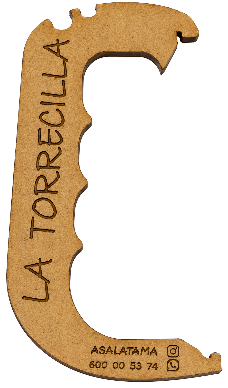 Asa personalizada de montería